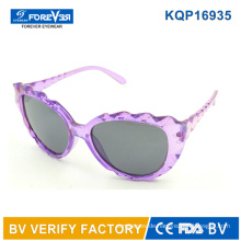 Kqp16935 neues Design schöne Kinder Sonnenbrille Mädchen elegante